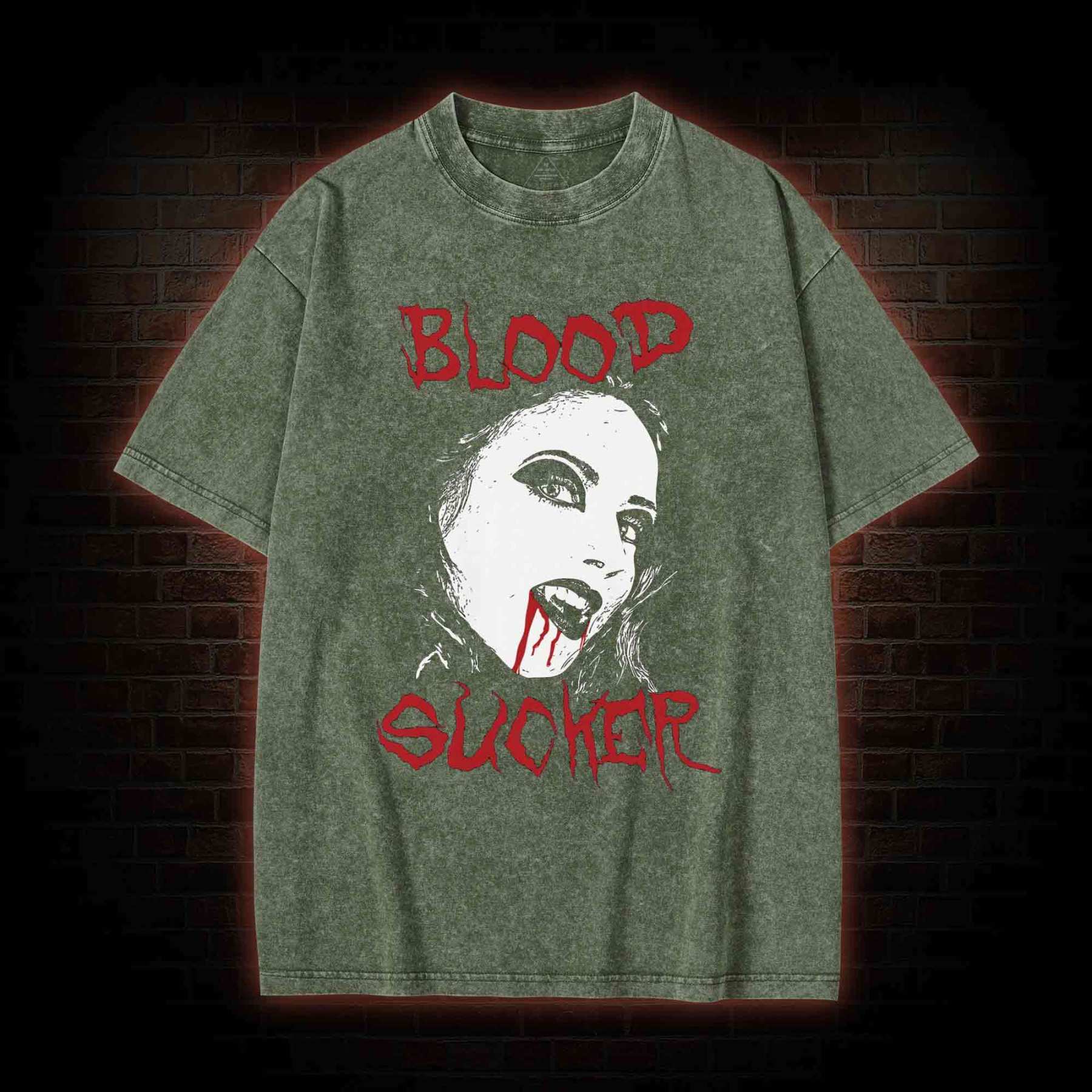 Blood Sucker Washed T-shirt