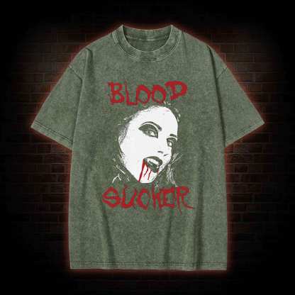 Blood Sucker Washed T-shirt