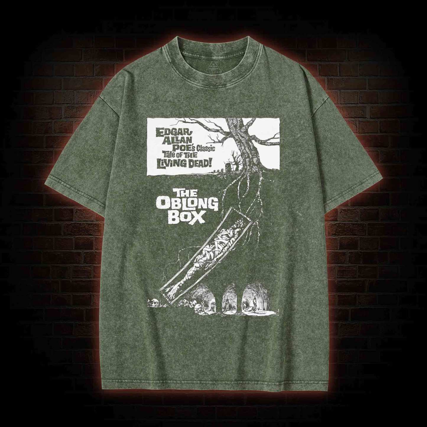 The Oblong Box Washed T-shirt