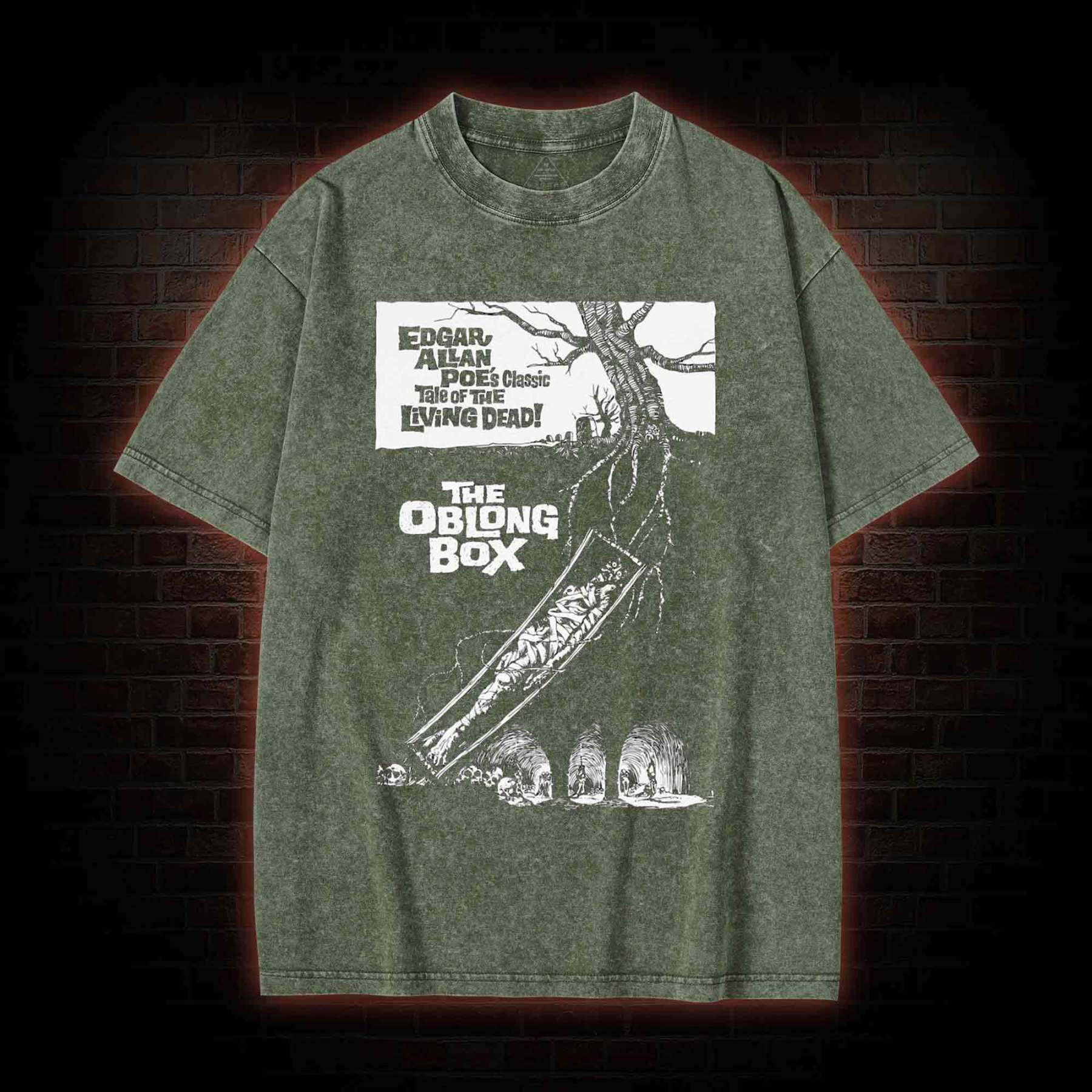 The Oblong Box Washed T-shirt