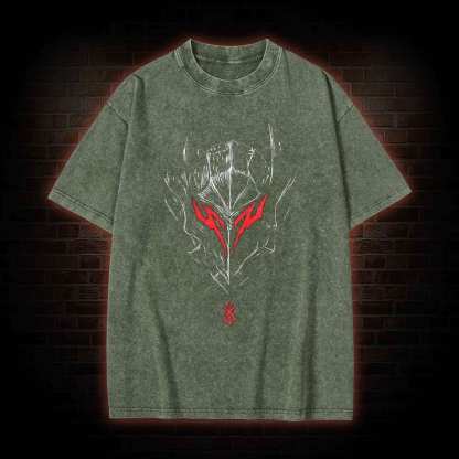Berserker Mask Washed T-shirt