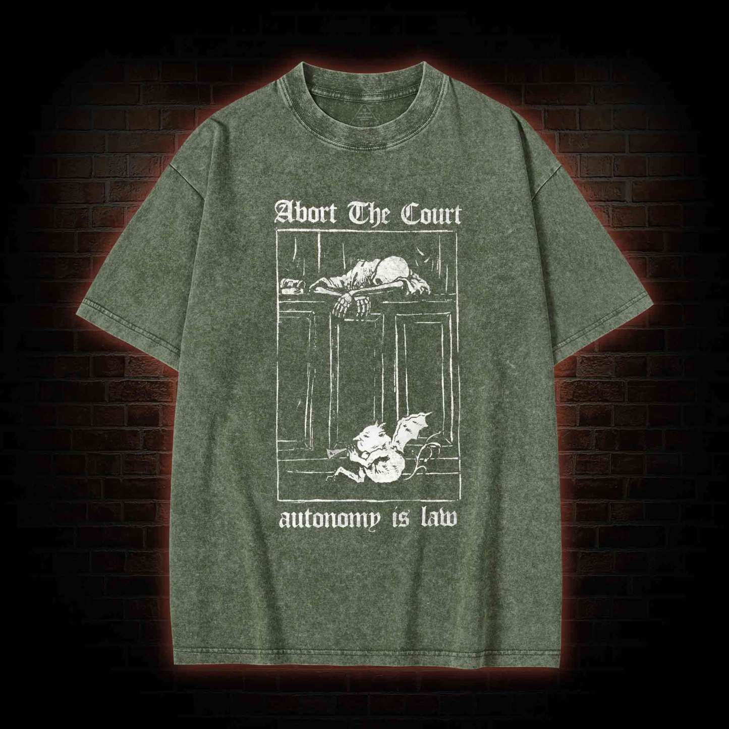 About The Court Washed T-shirt