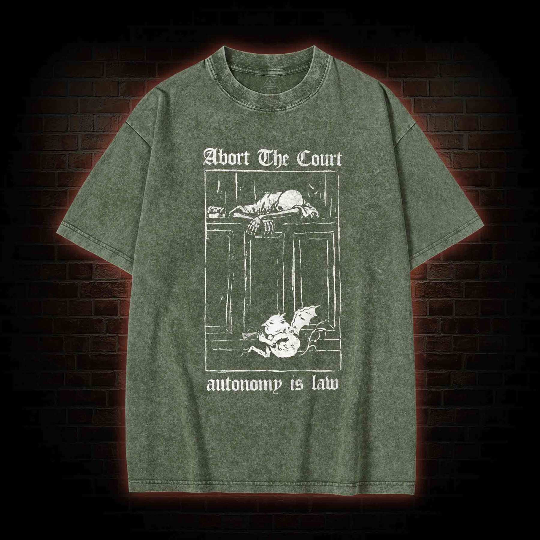 About The Court Washed T-shirt