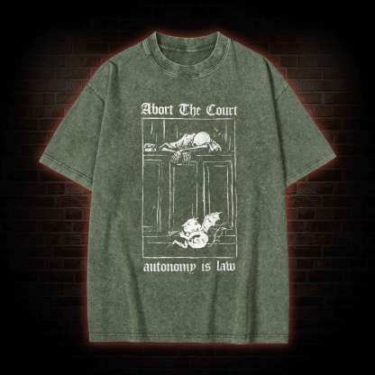 About The Court Washed T-shirt