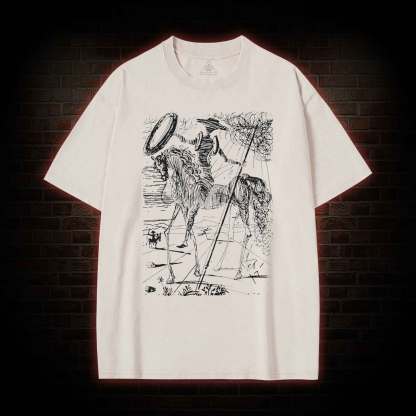 Don Quixote Washed T-shirt
