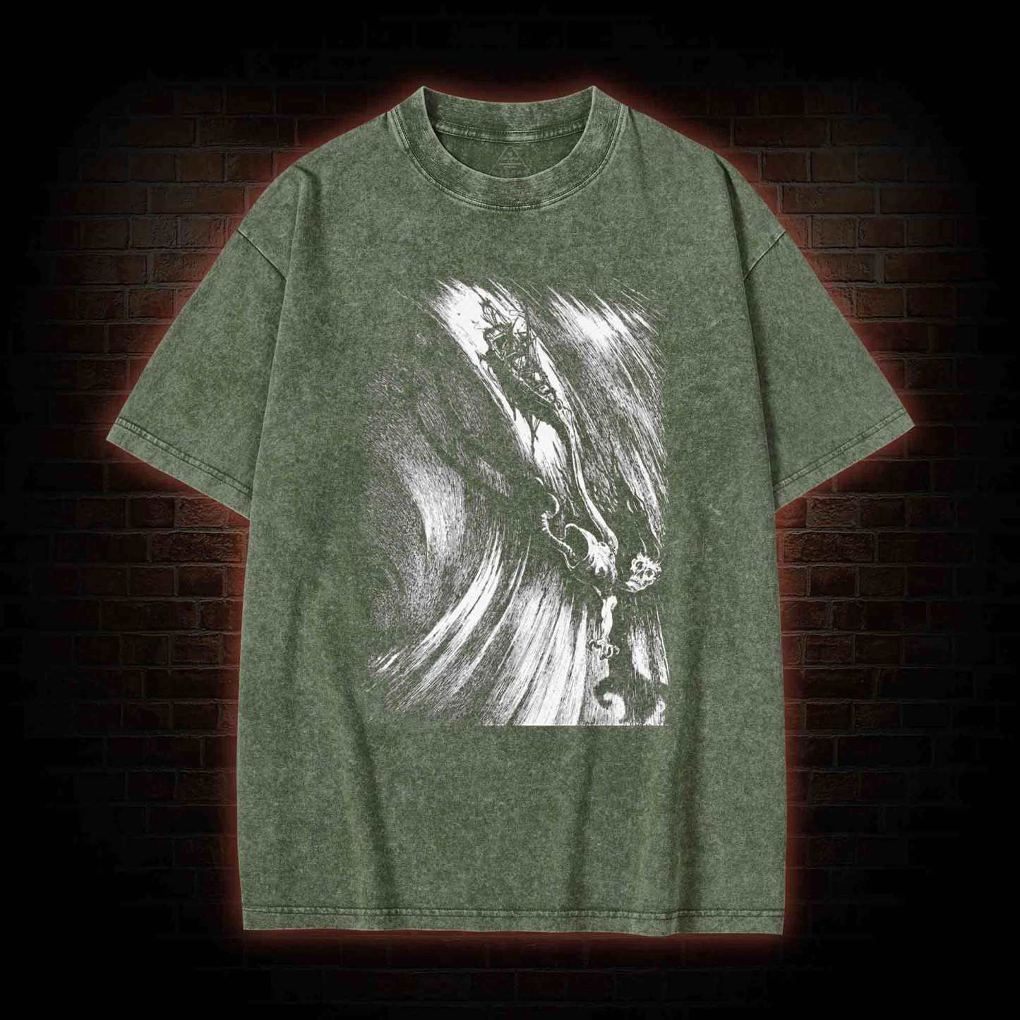 A Descent into the Maelström Washed T-shirt