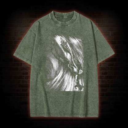 A Descent into the Maelström Washed T-shirt