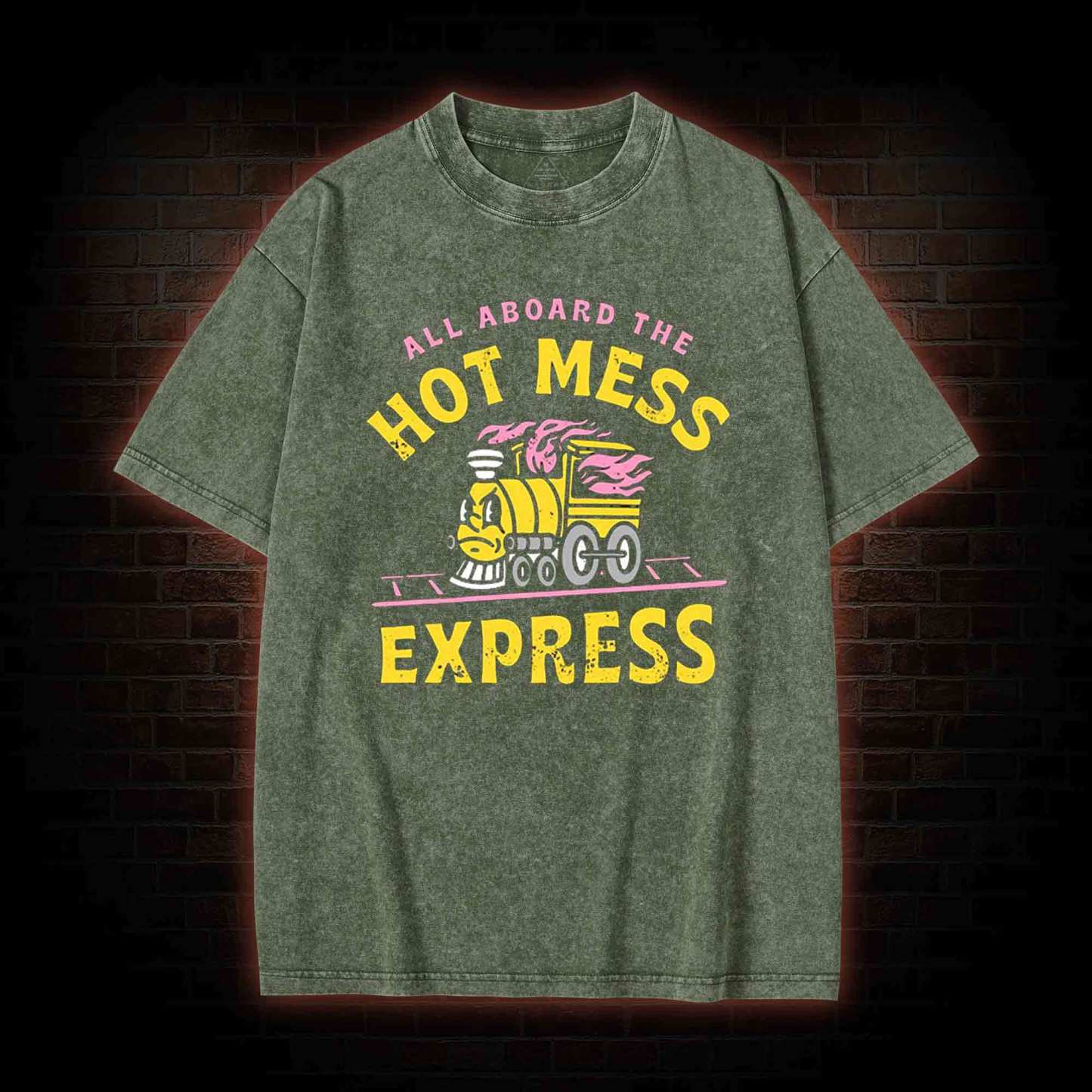 Hot Mess Express Washed T-shirt