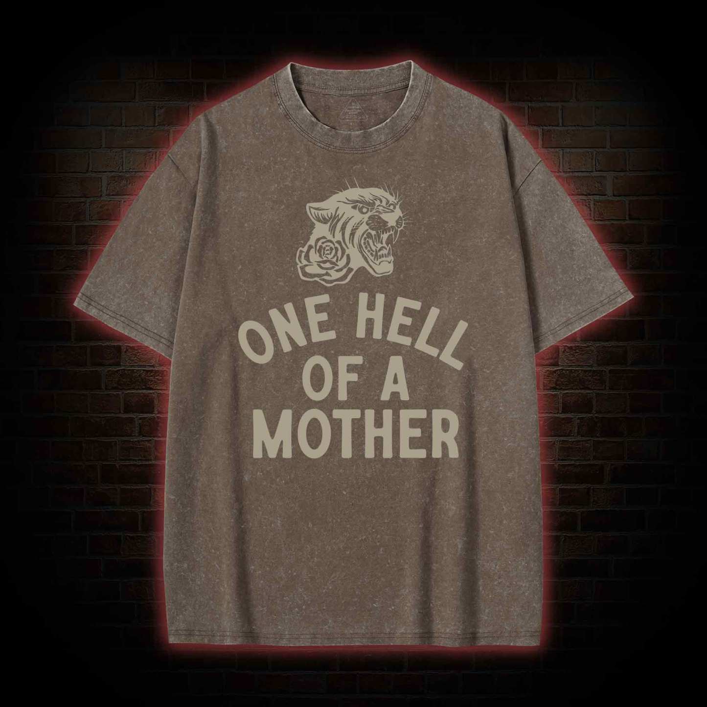 One Hell of A Mother Washed T-shirt