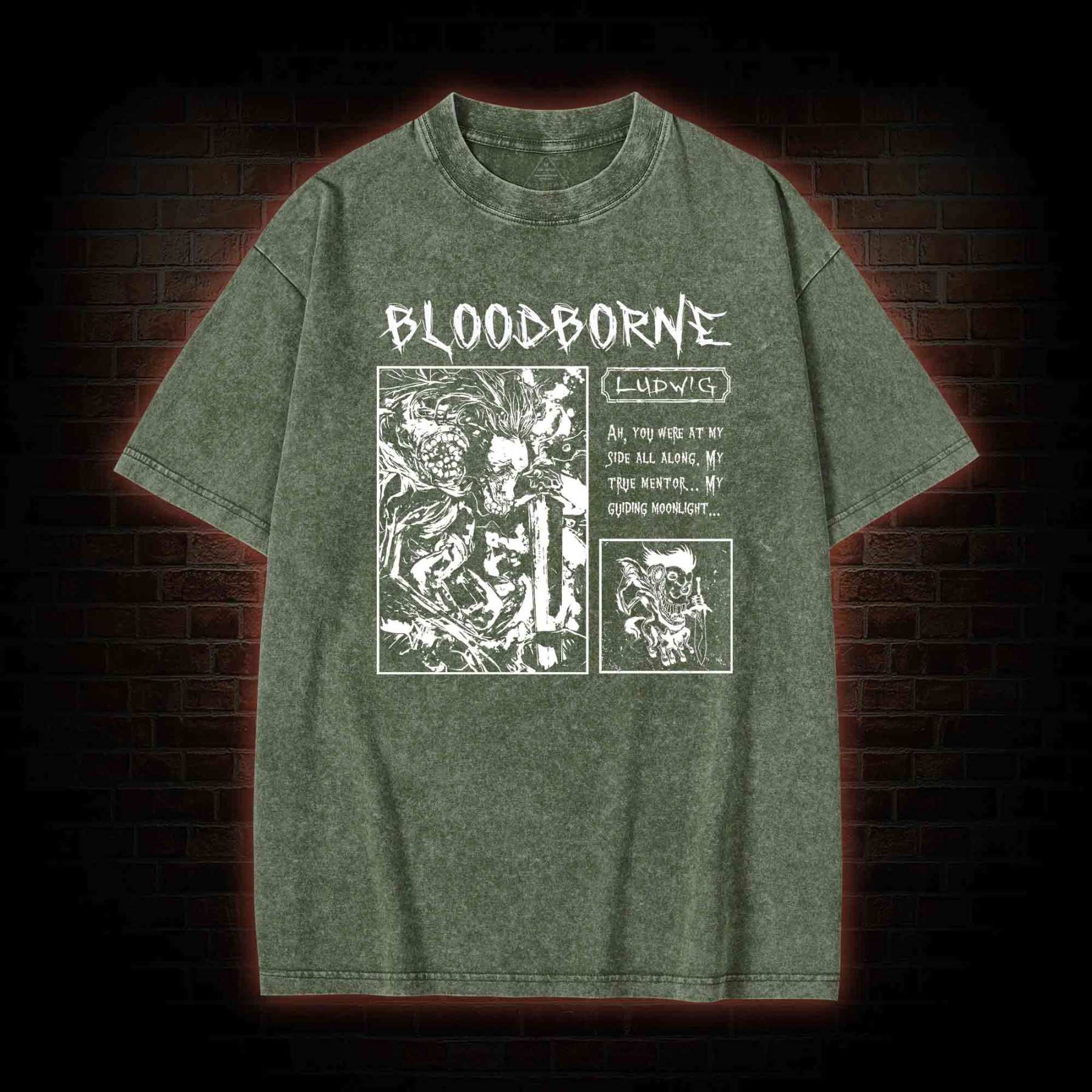 The Accursed Washed T-shirt