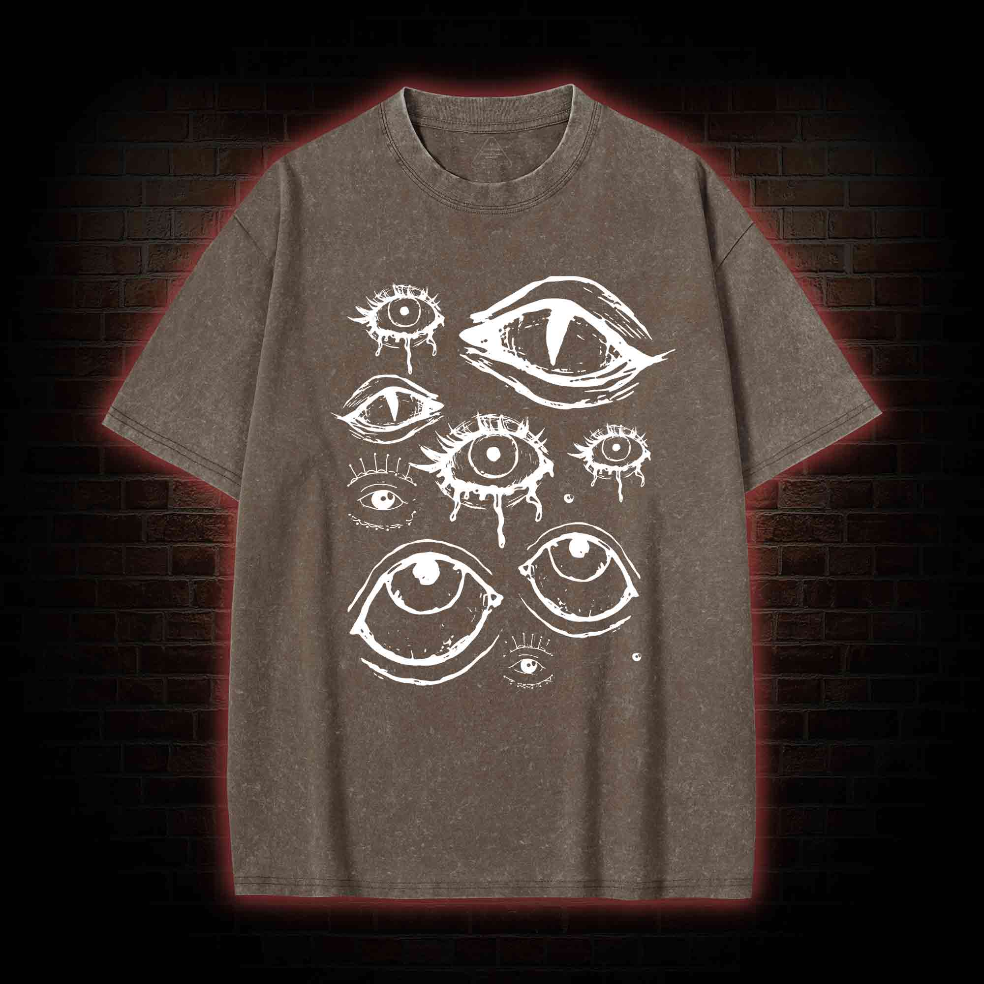 Grunge Eye Washed T-shirt