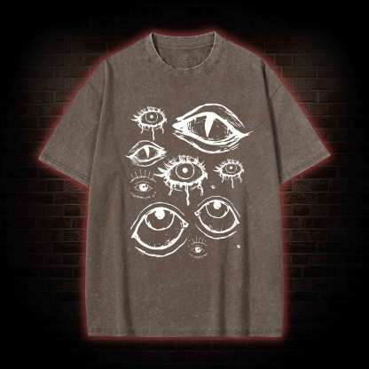 Grunge Eye Washed T-shirt