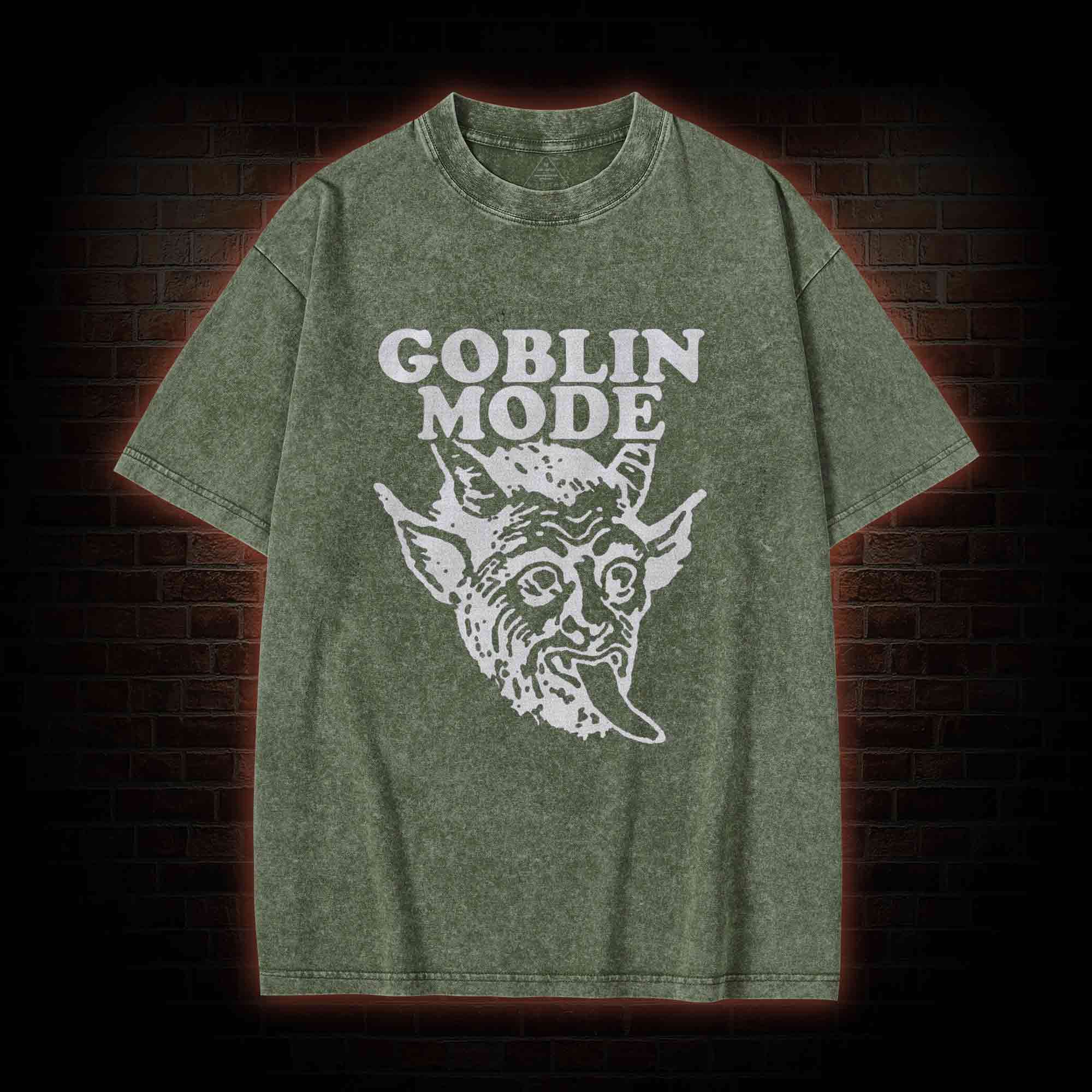 Goblin Mode Washed T-shirt