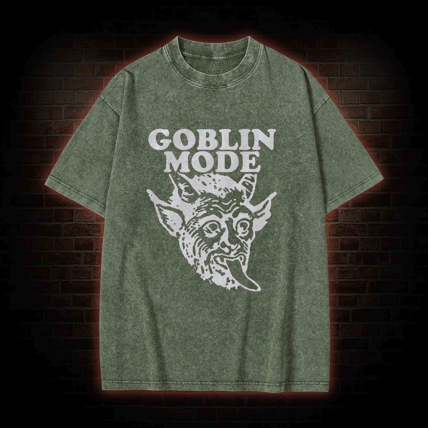 Goblin Mode Washed T-shirt