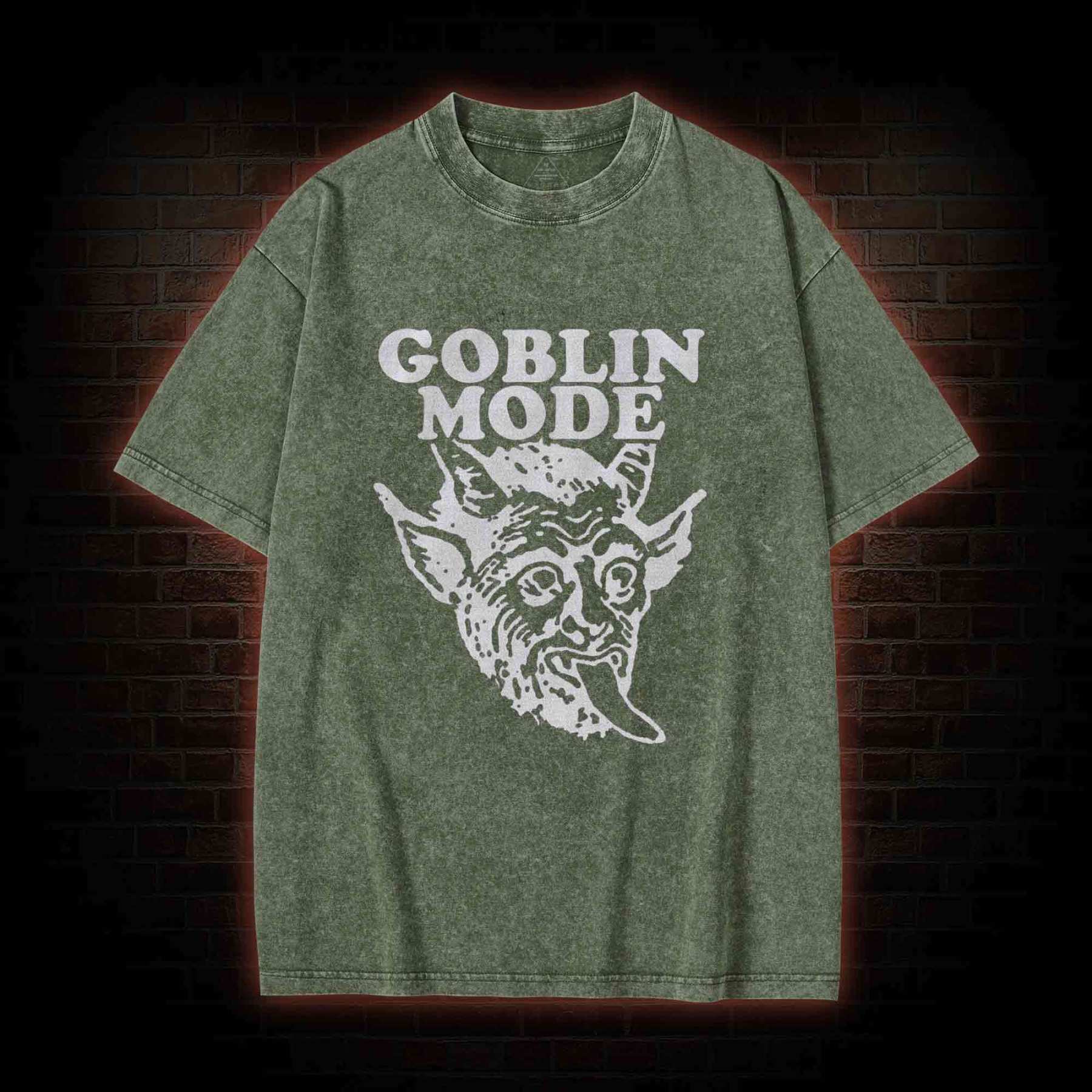 Goblin Mode Washed T-shirt