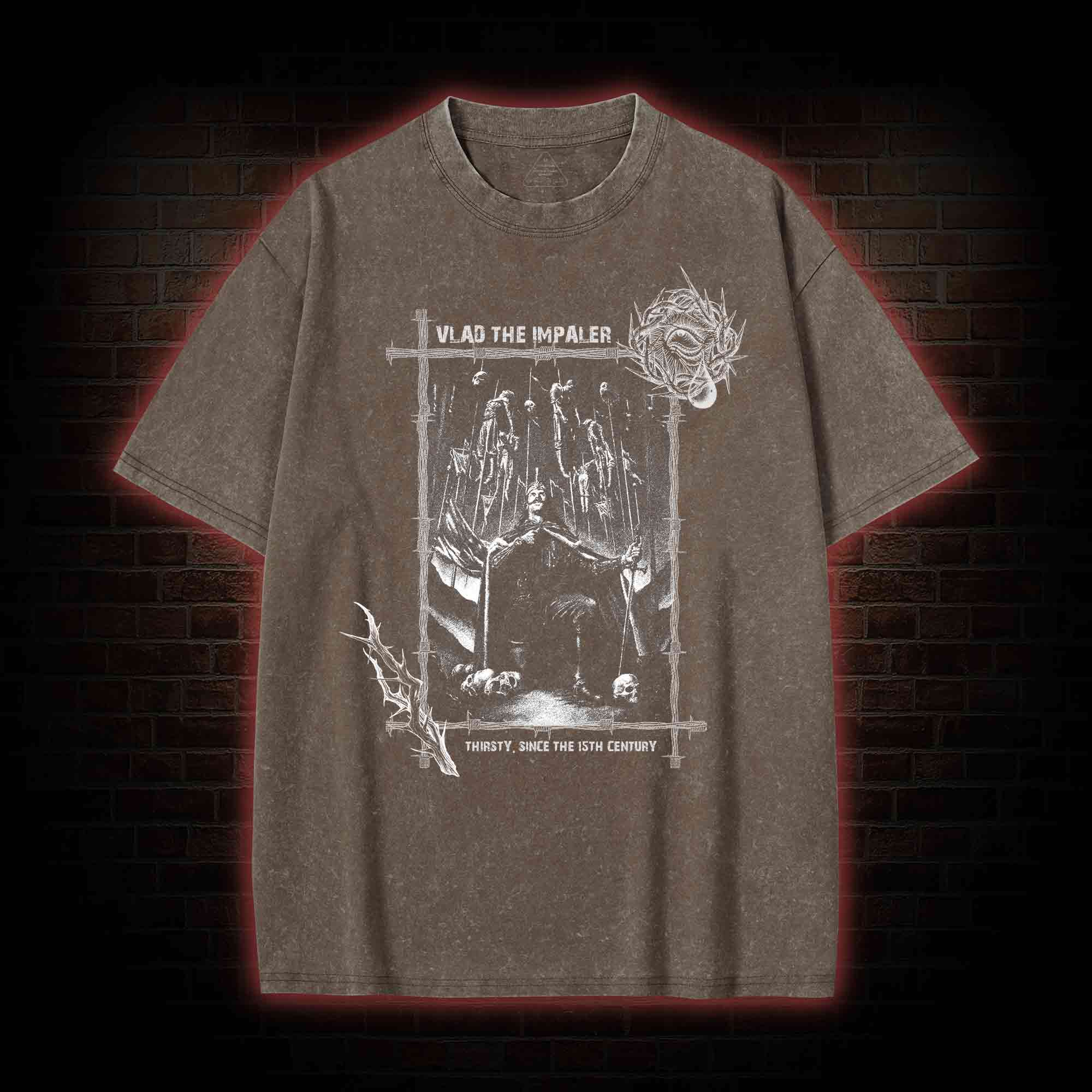Vlad the Impaler Washed T-shirt
