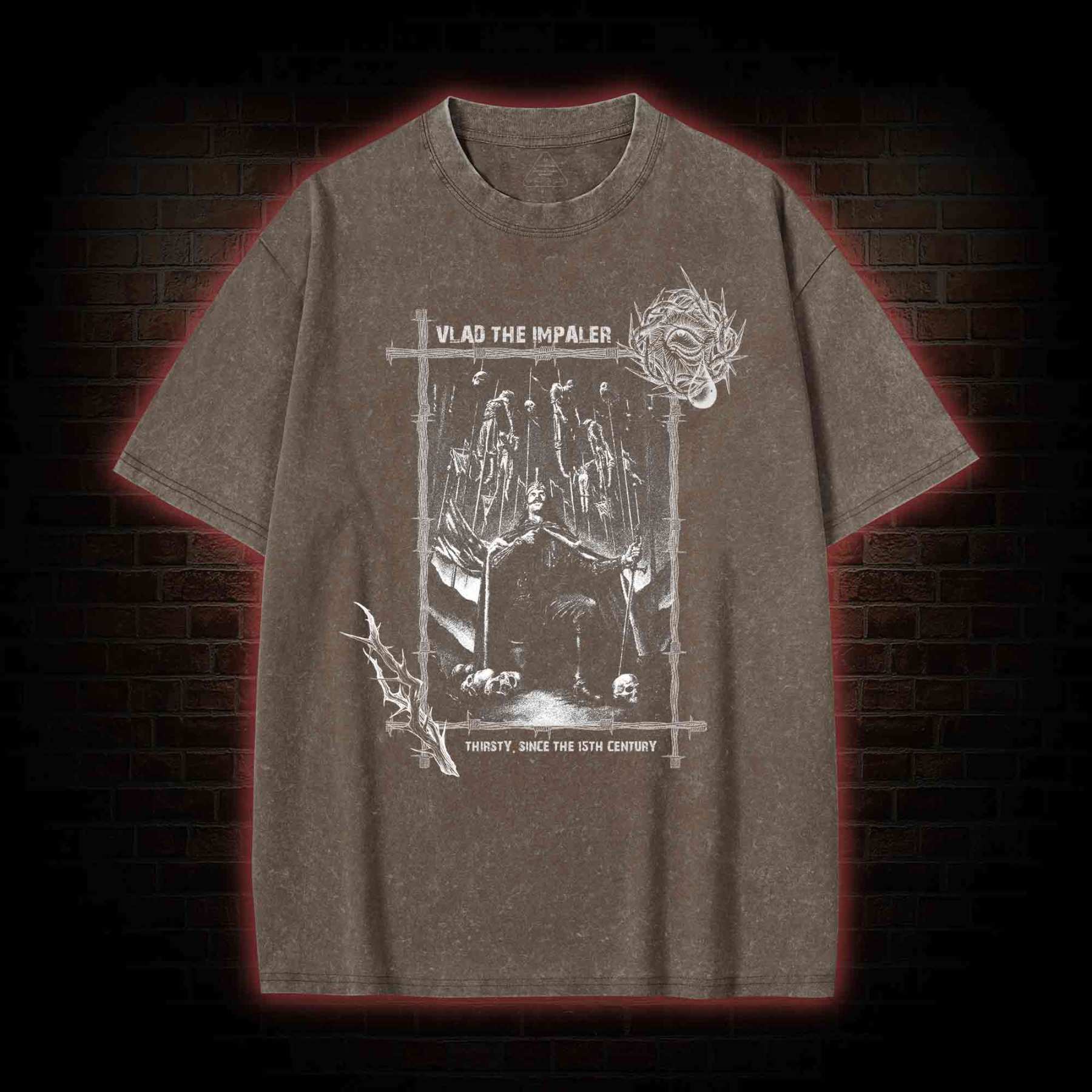 Vlad the Impaler Washed T-shirt