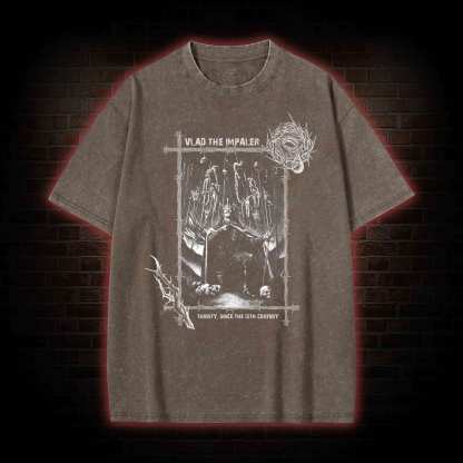 Vlad the Impaler Washed T-shirt