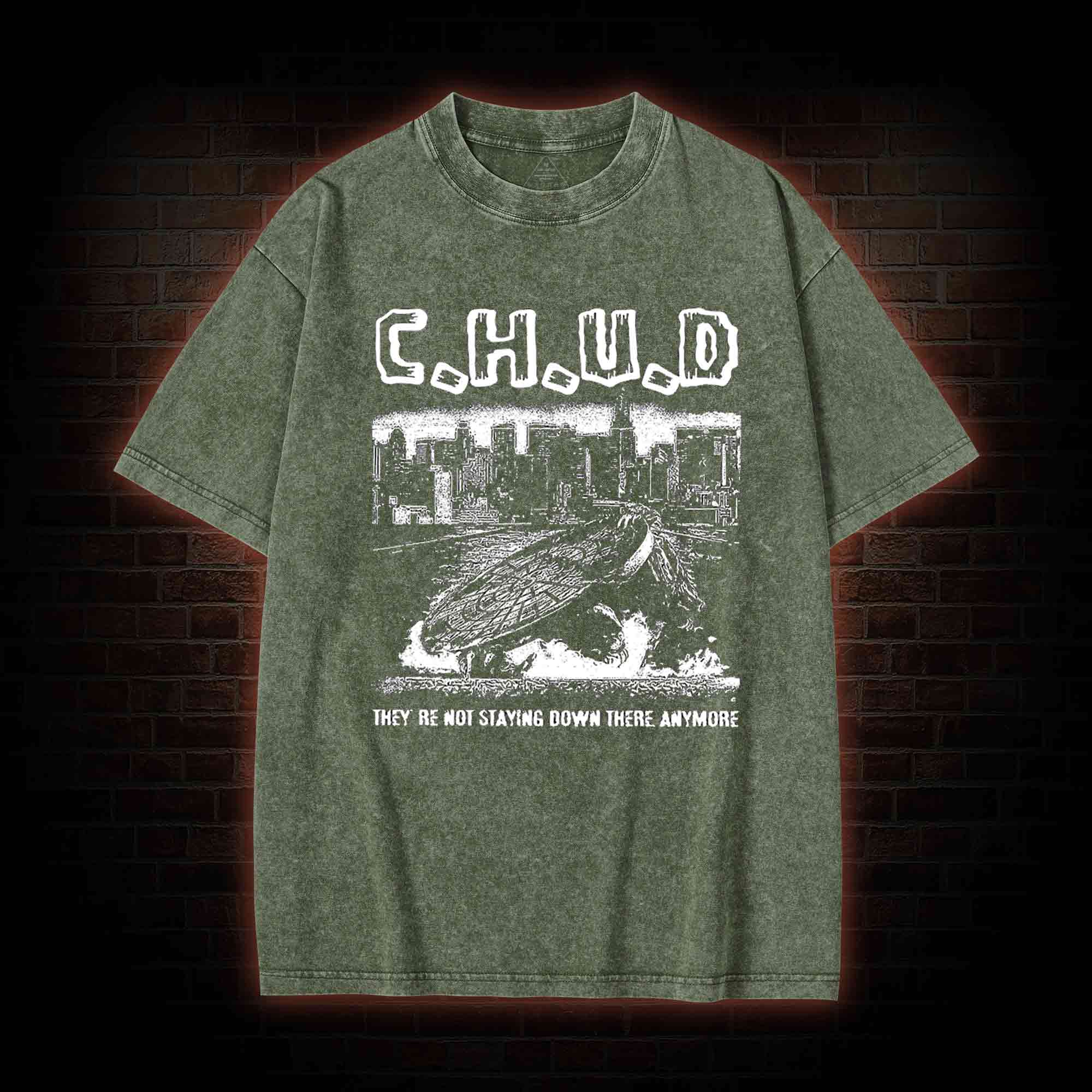 Mine's Got a Flamethrower Washed T-shirt