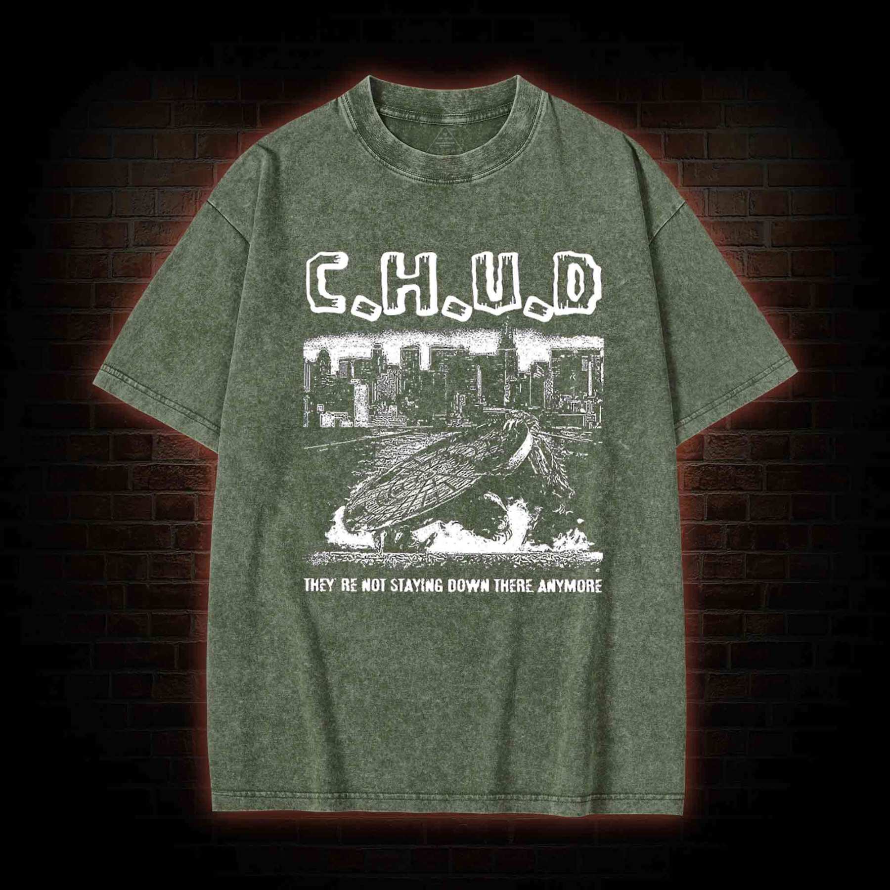 Mine's Got a Flamethrower Washed T-shirt