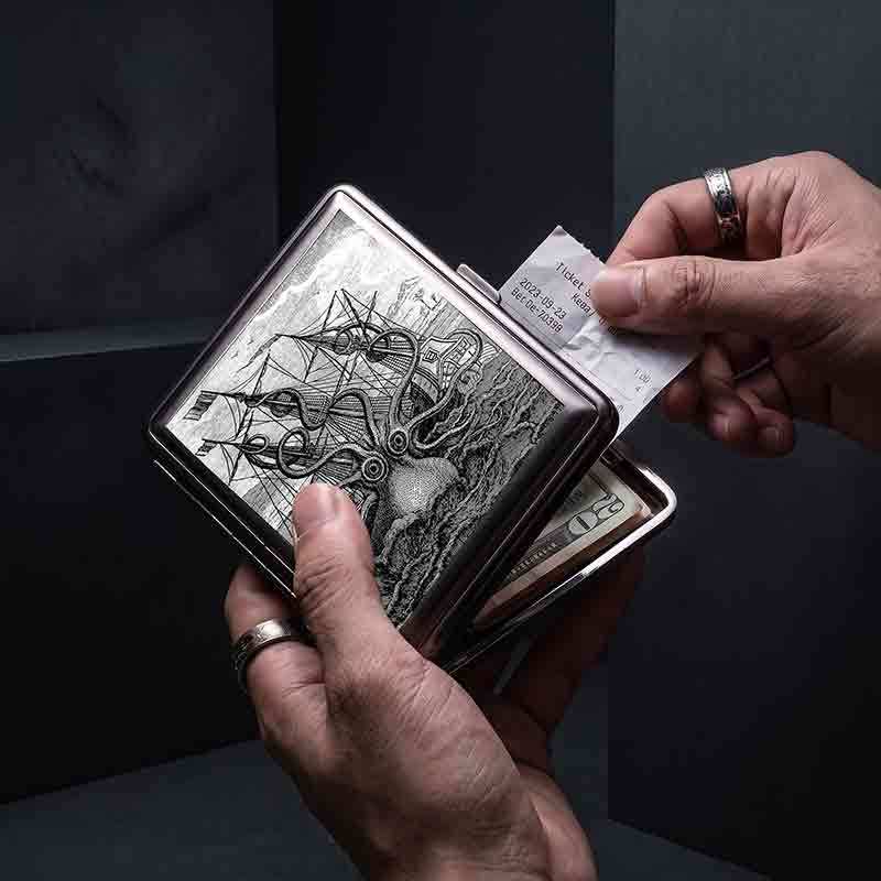 Giant Octopus Compressed Cigarette Box