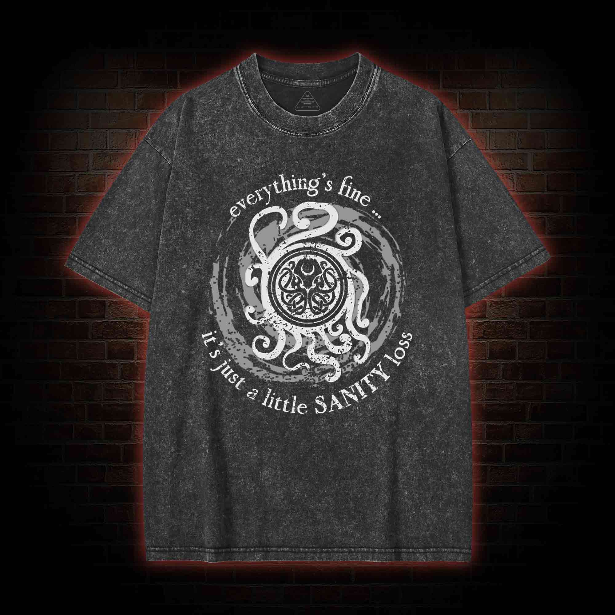 Sanity Loss Washed T-shirt