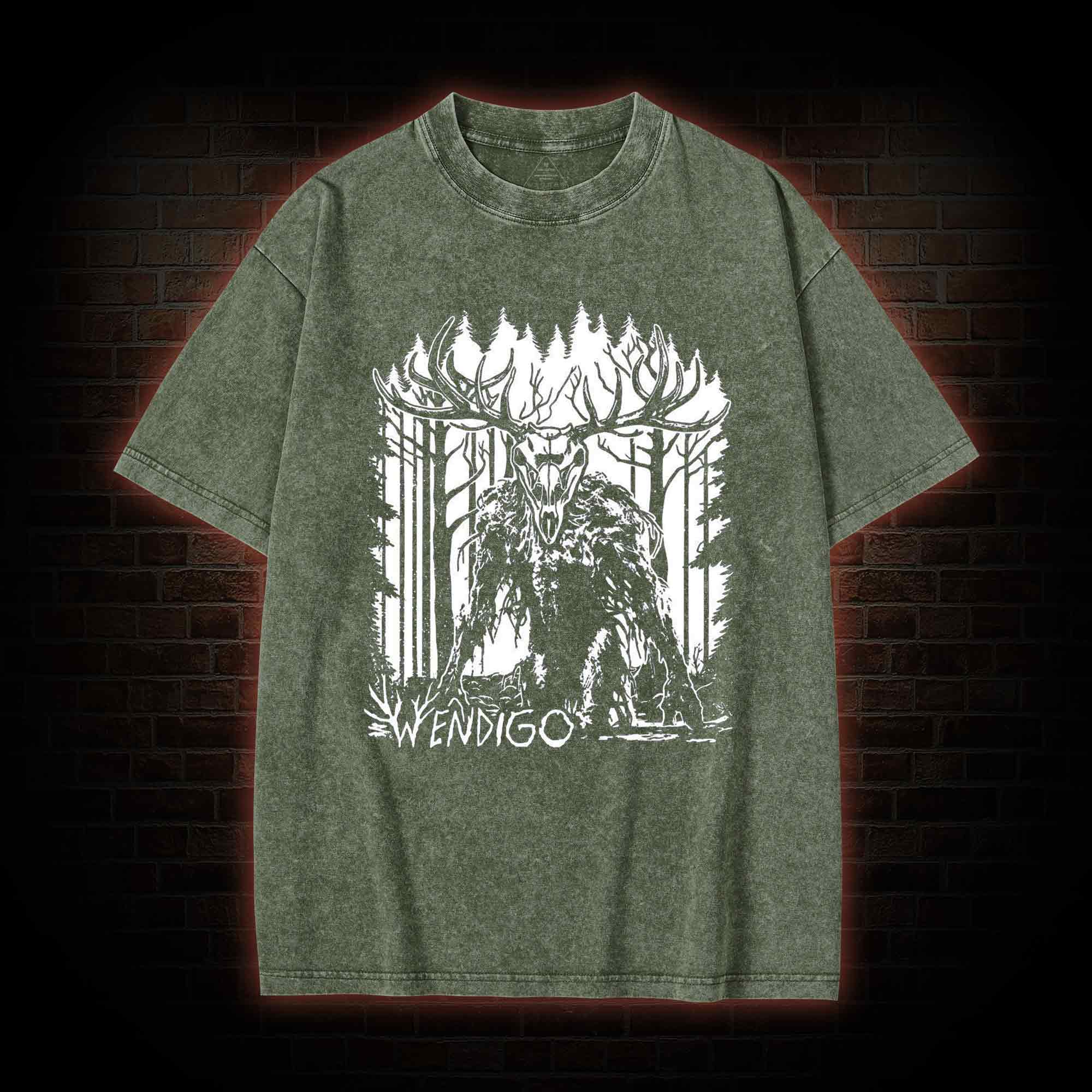Wendigo Occult Washed T-shirt
