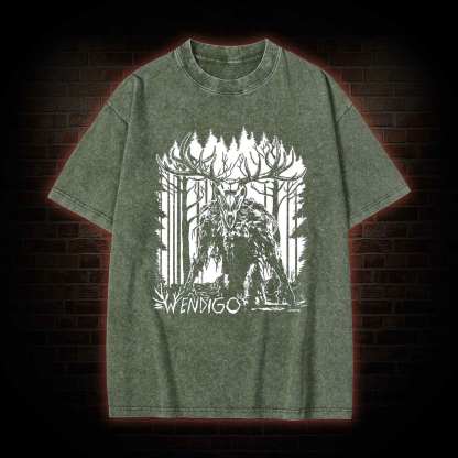 Wendigo Occult Washed T-shirt