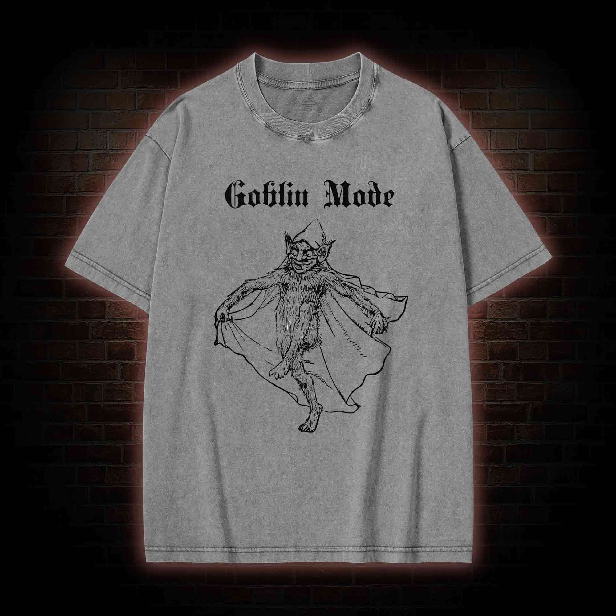 Goblin Mode Washed T-shirt