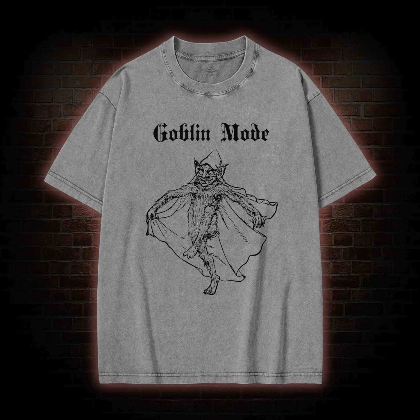 Goblin Mode Washed T-shirt