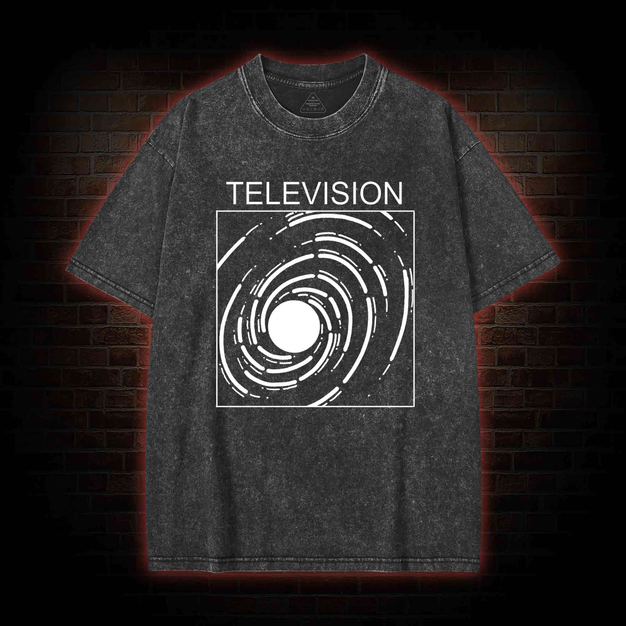 Television Washed T-shirt