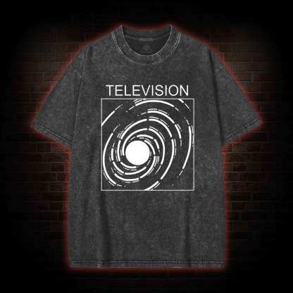 Television Washed T-shirt