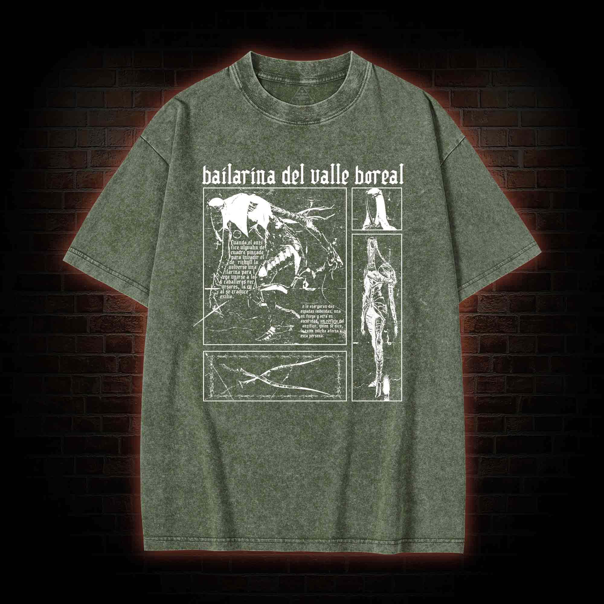 The Dancer of The Valley Washed T-shirt