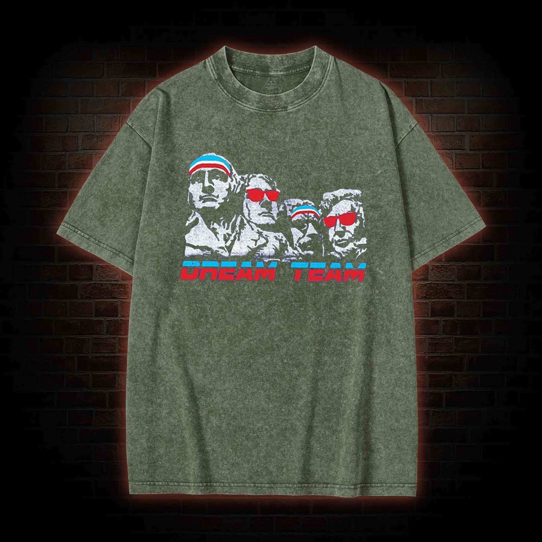 Dream Team Rushmore Washed T-shirt