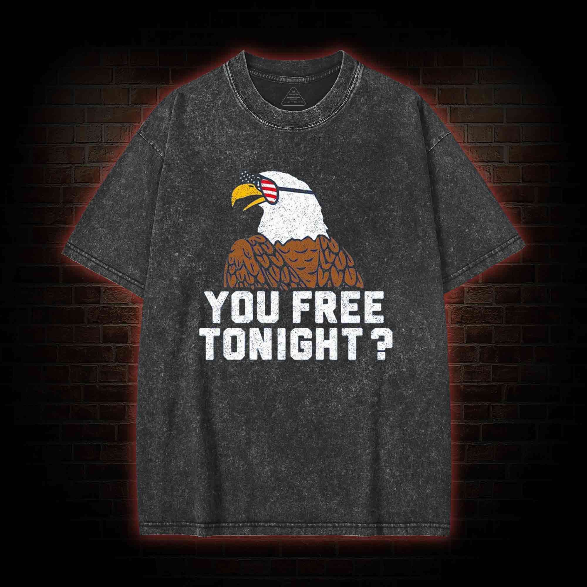 You Free Tonight Washed T-shirt