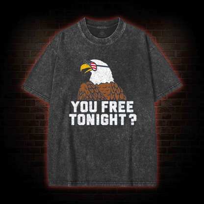 You Free Tonight Washed T-shirt