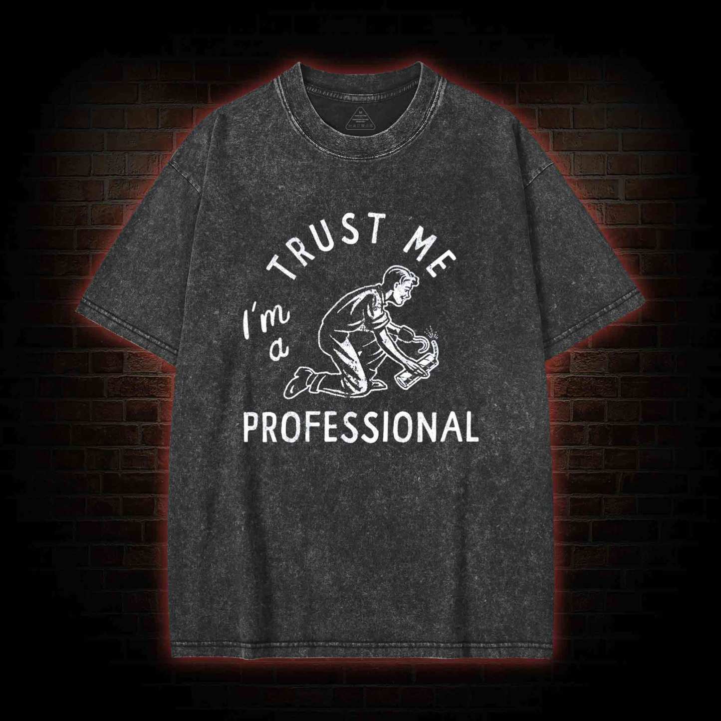 I'm a Professional Washed T-shirt