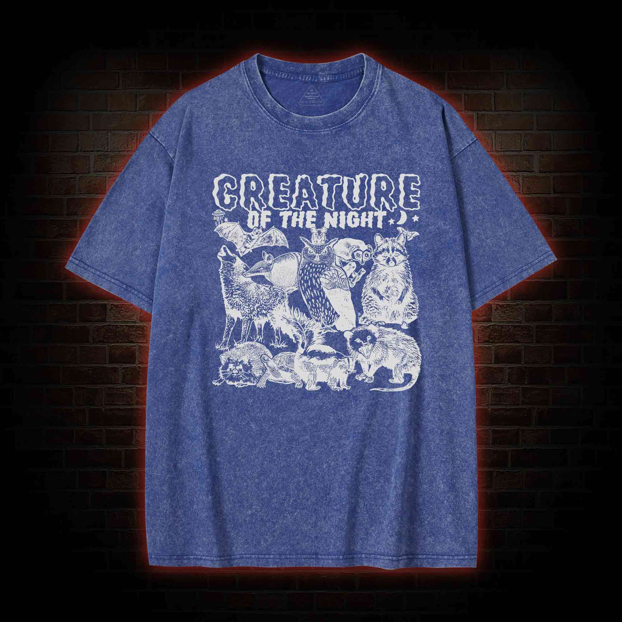 Creature of the Night Washed T-shirt
