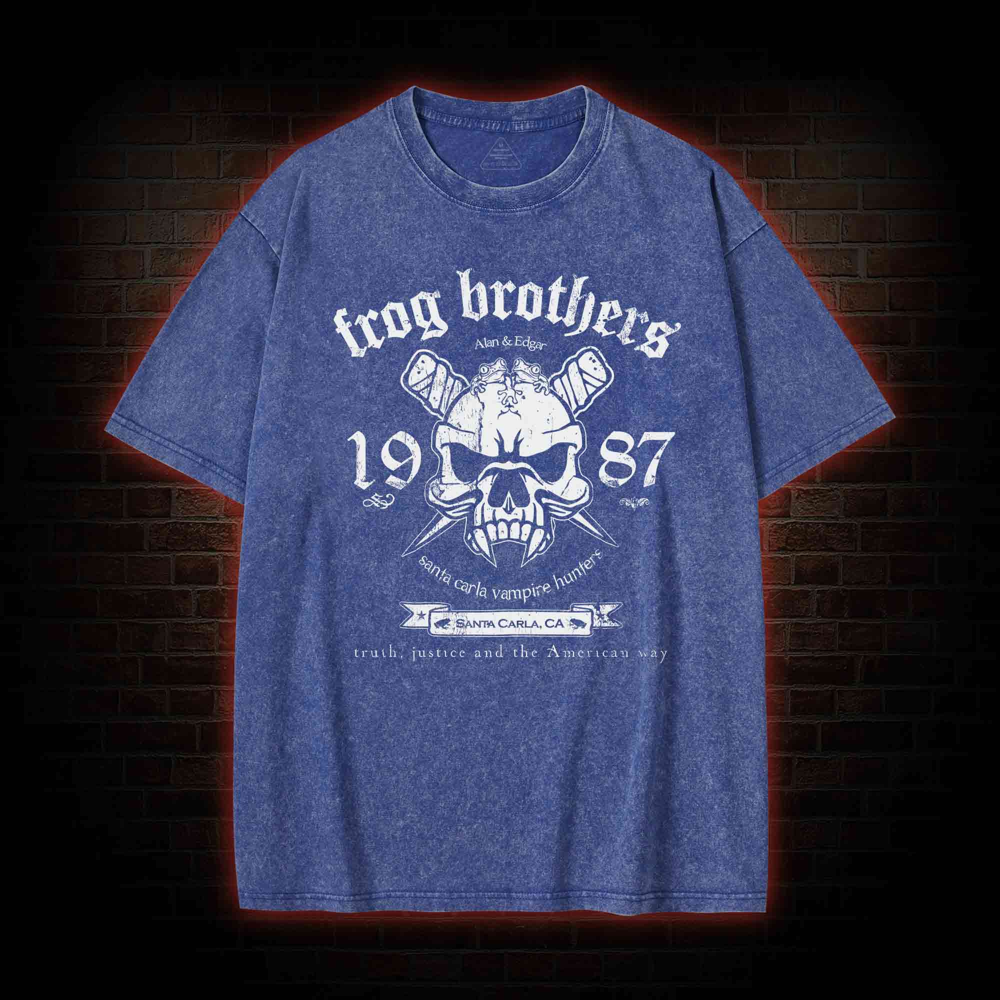 Frog Brothers Washed T-shirt