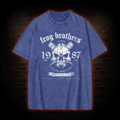 Frog Brothers Washed T-shirt