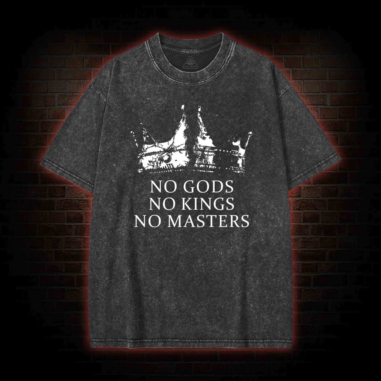 No Gods No Kings Washed T-shirt
