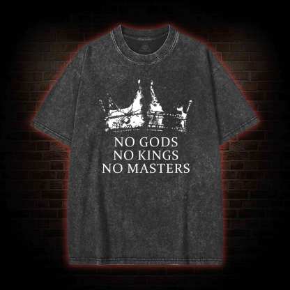 No Gods No Kings Washed T-shirt