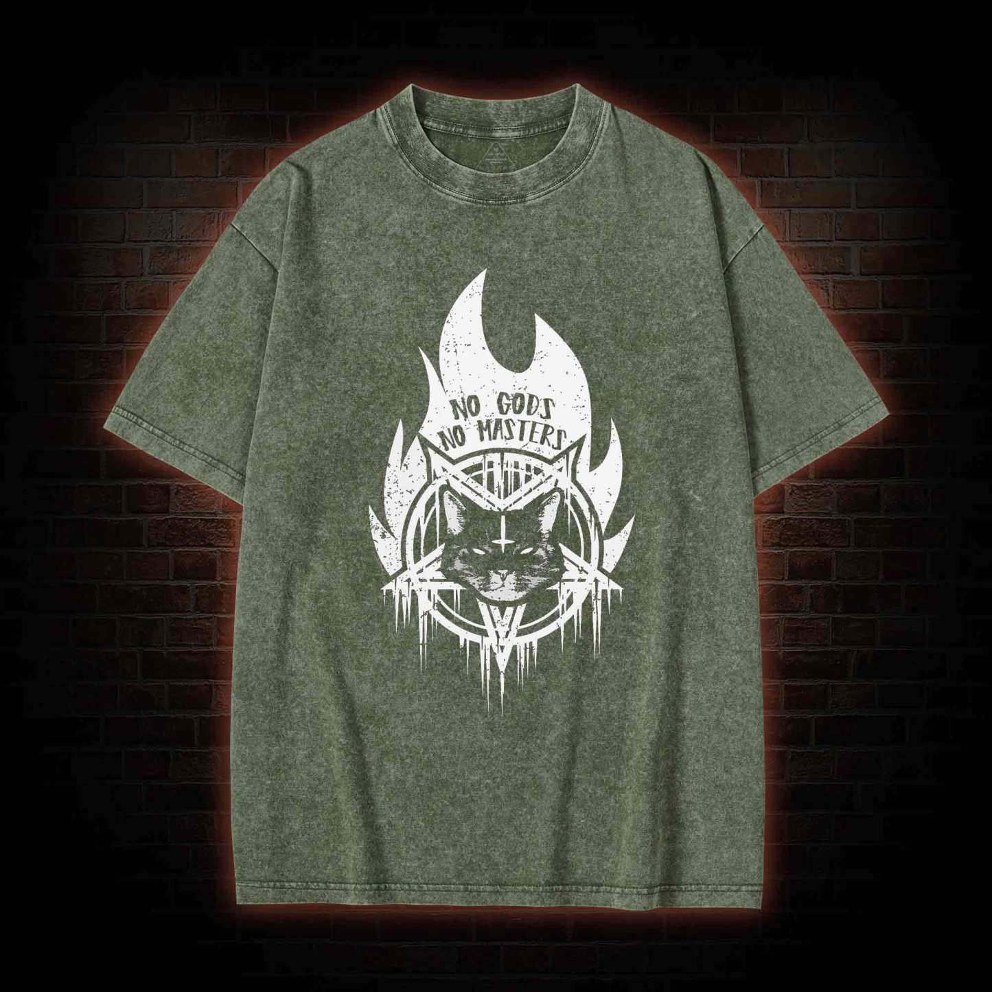 No Gods No Masters Washed T-shirt