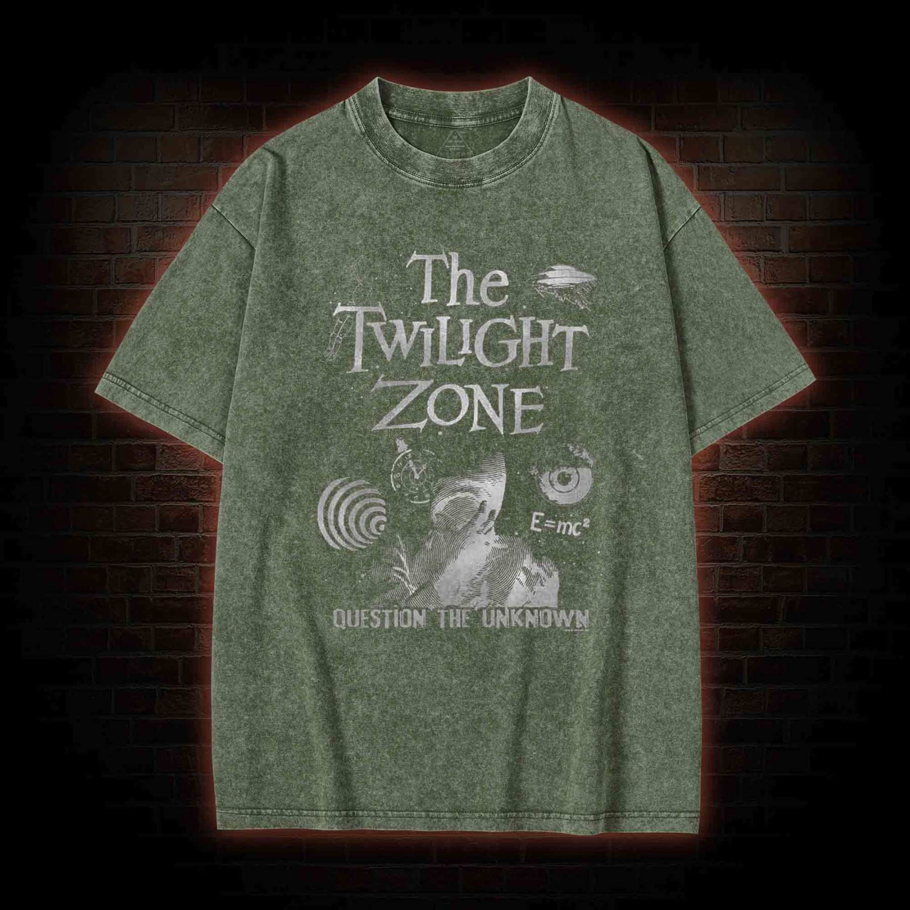 Question the Unknown Washed T-shirt