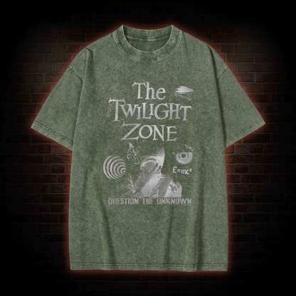 Question the Unknown Washed T-shirt