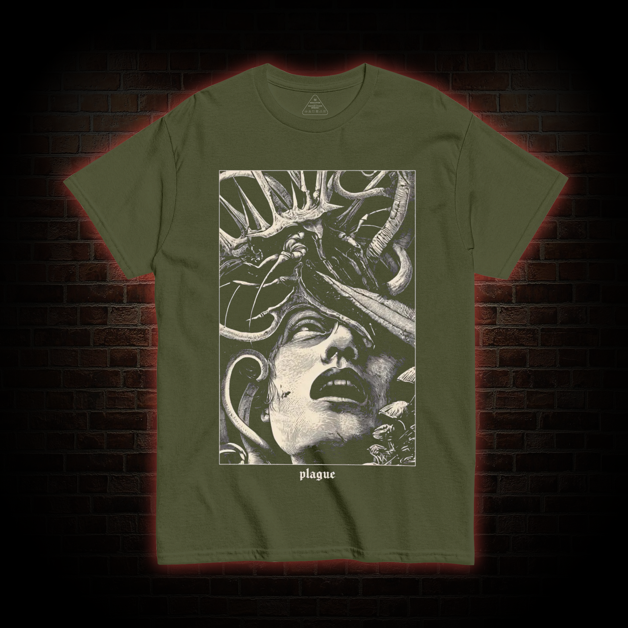 Gothic Parasite Attack T-shirt