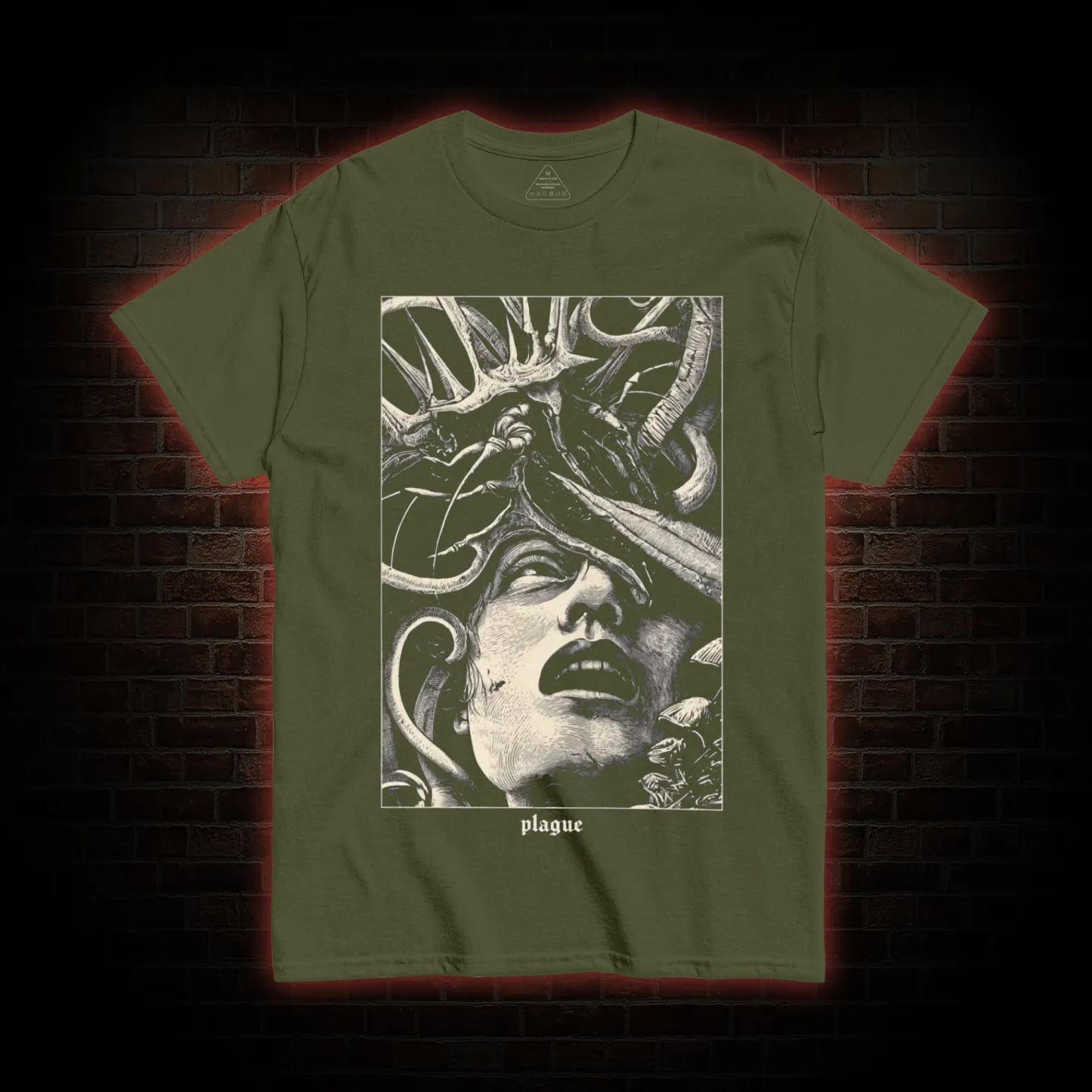 Gothic Parasite Attack T-shirt