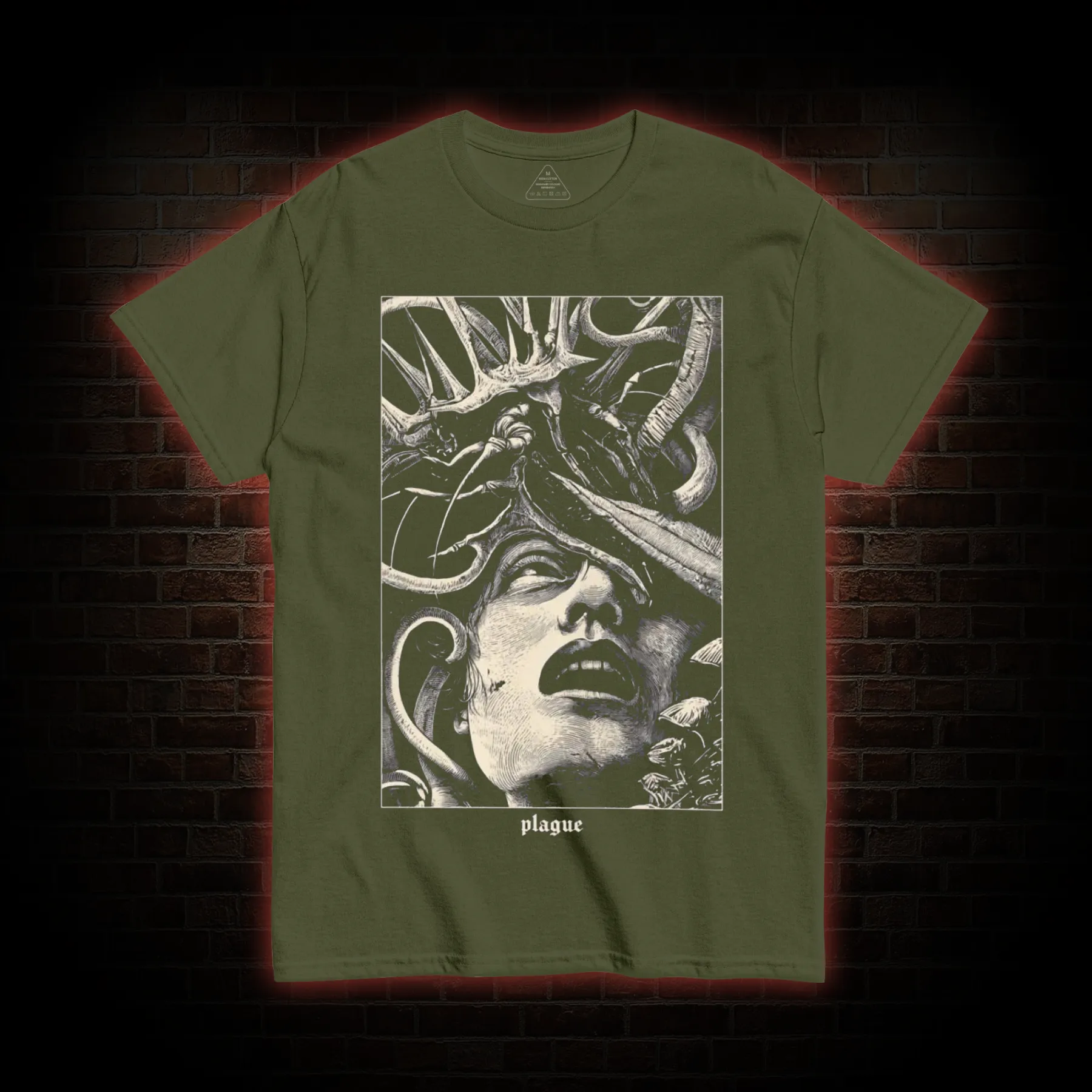 Gothic Parasite Attack T-shirt