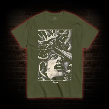 Gothic Parasite Attack T-shirt