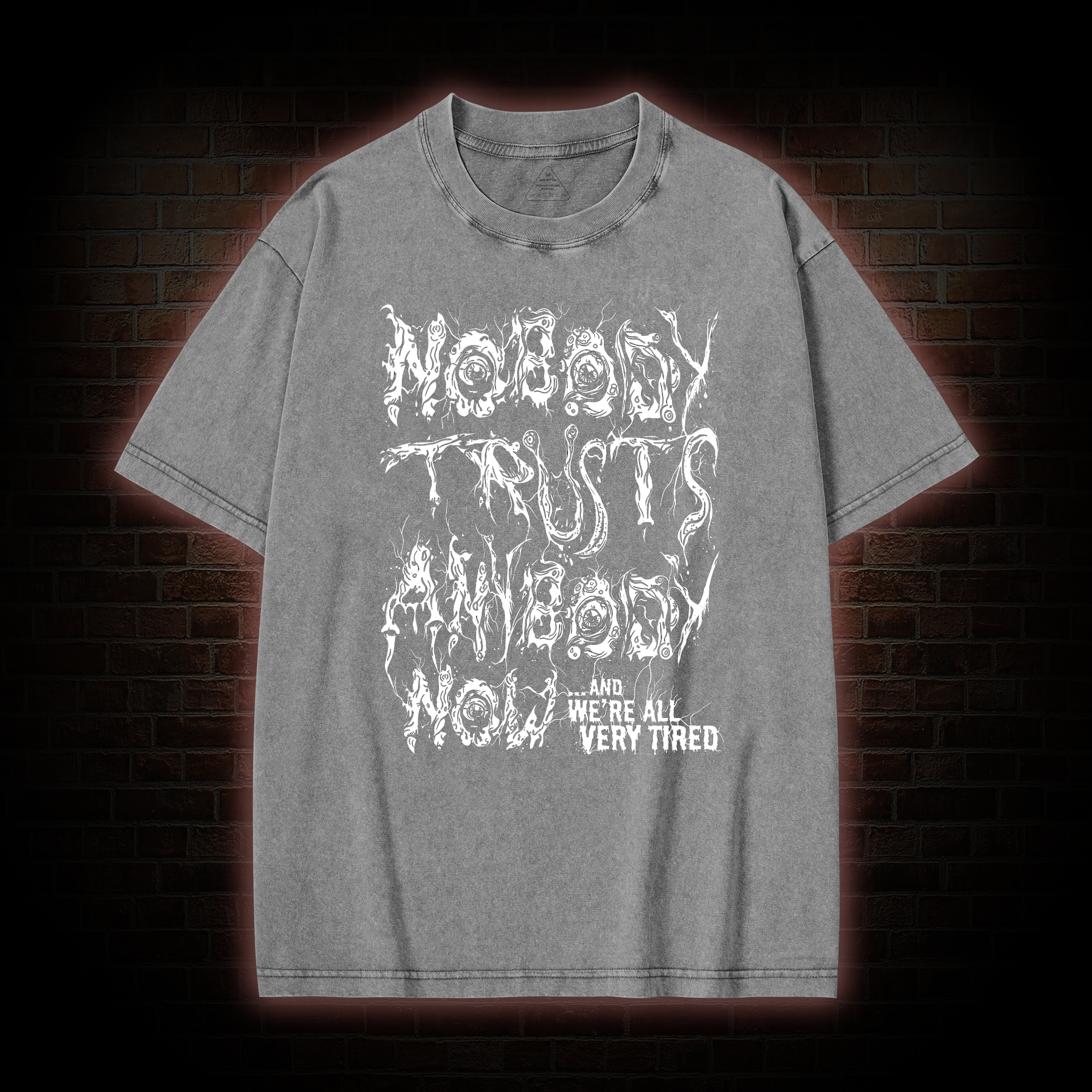 Isolation, Alienation Washed T-shirt